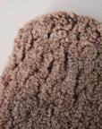 Mini Sheepskin Hot Water Bottle in Taupe