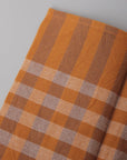 Plaid Napkin Set in Ochre