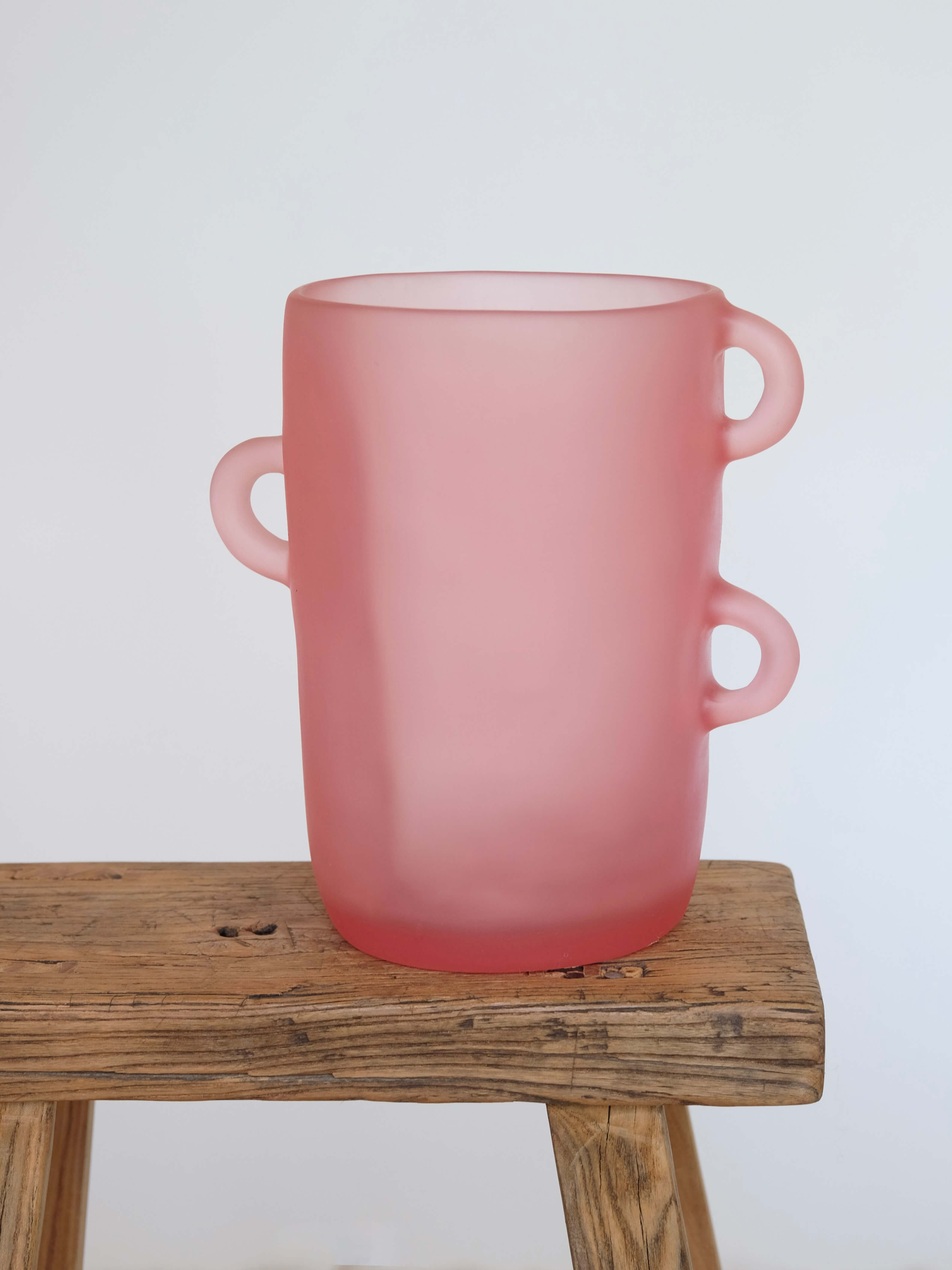 Loopy Vase in Pink by Tina Frey