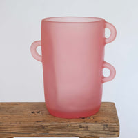Loopy Vase in Pink by Tina Frey
