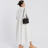 Toast Purse in Black Crinkle