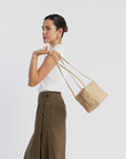 Toast Bag in Khaki Crinkle