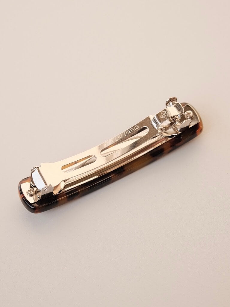 Small Hair Clip in Tortoise