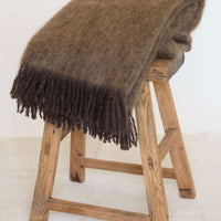 Mohair Blanket in Earth