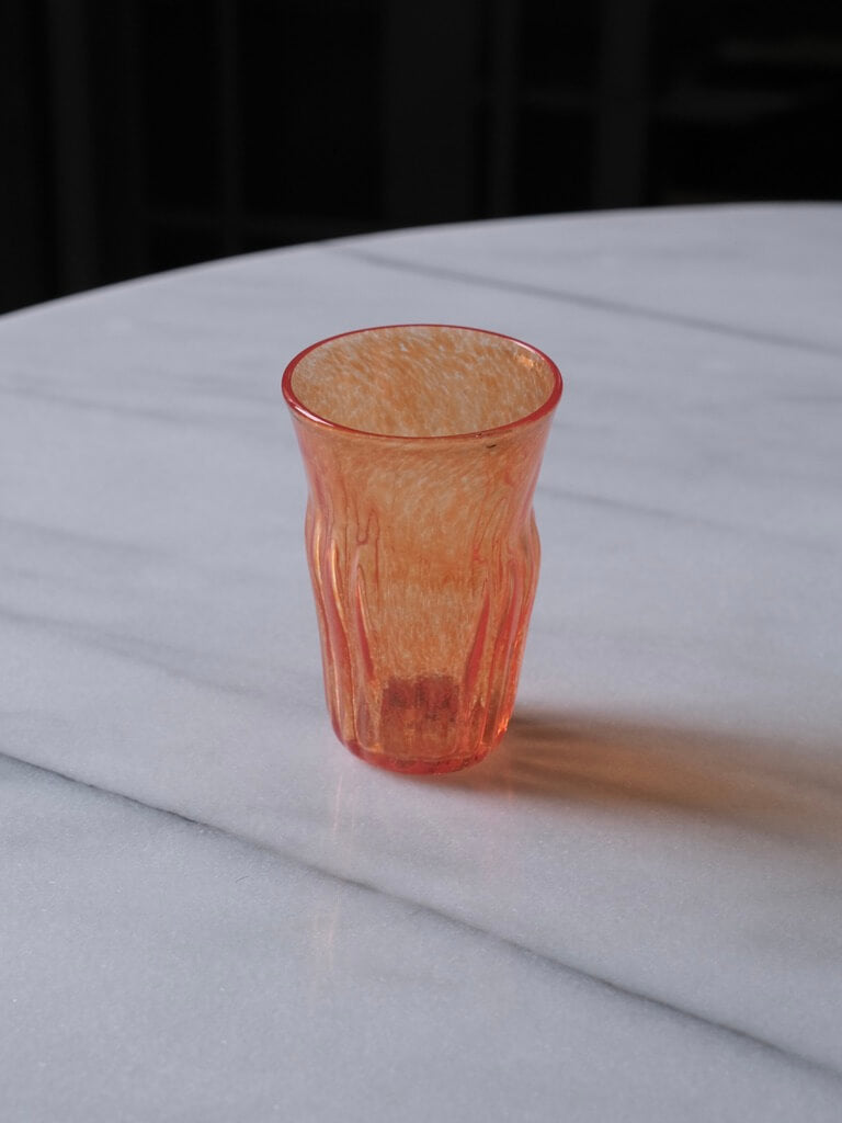 Mervi Glass in Tangerine