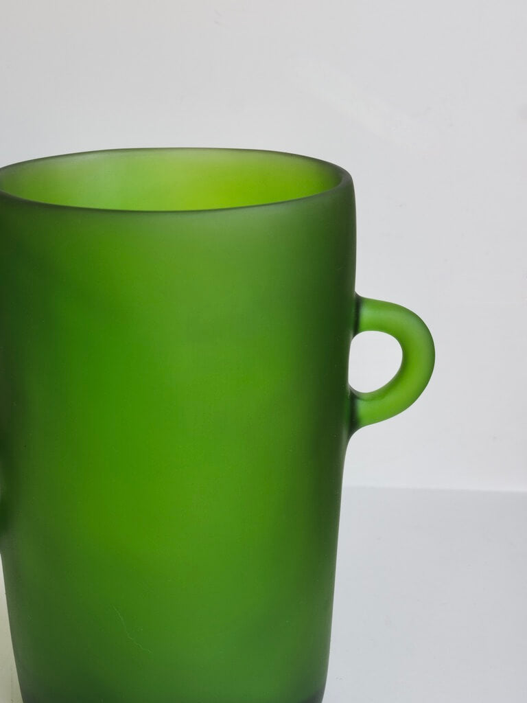 Loopy Vase in Green by Tina Frey