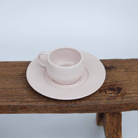Soft Rose Cup and Saucer
