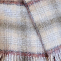 Mohair Blanket in Plaid