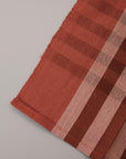 Plaid Napkin Set in Terracotta