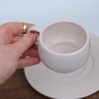 Soft Rose Cup and Saucer