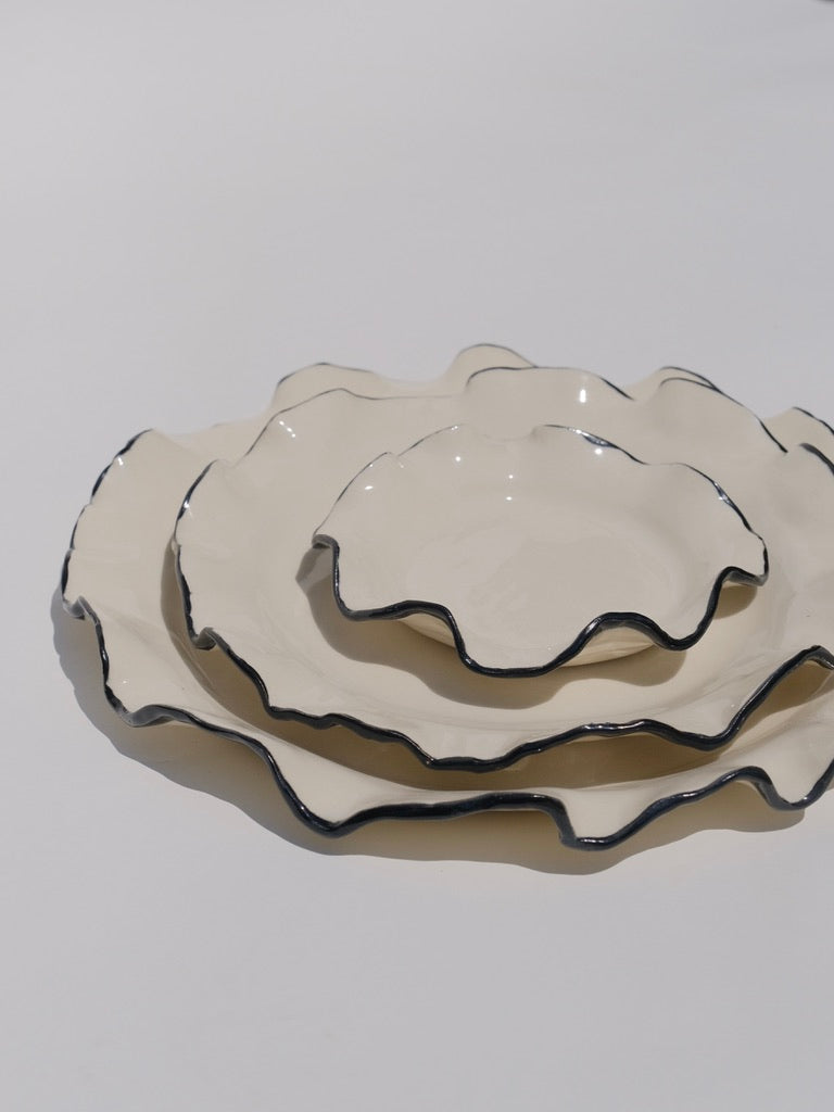 Small Ruffle Plate