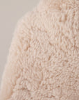 Mini Sheepskin Hot Water Bottle in Cream