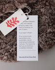 Mini Sheepskin Hot Water Bottle in Taupe