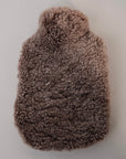 Mini Sheepskin Hot Water Bottle in Taupe