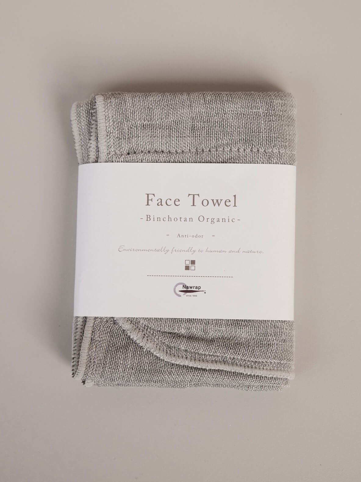 Binchotan Face Towel by Nawrap