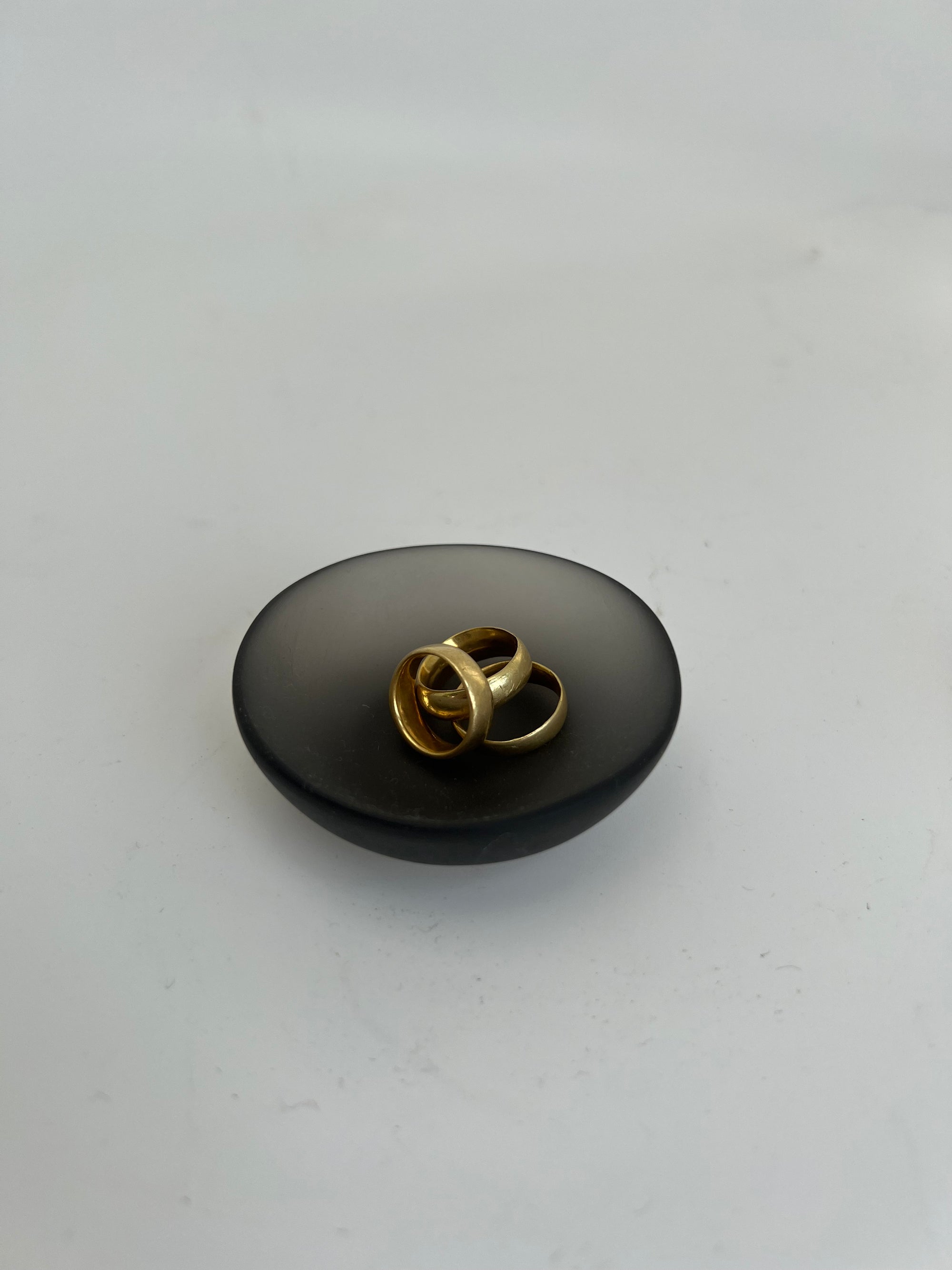 Sculpt Condiment Bowl in Matte Black by Tina Frey