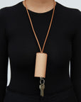 Natural Key Lanyard by Building Block