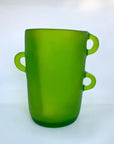 Loopy Vase in Green by Tina Frey