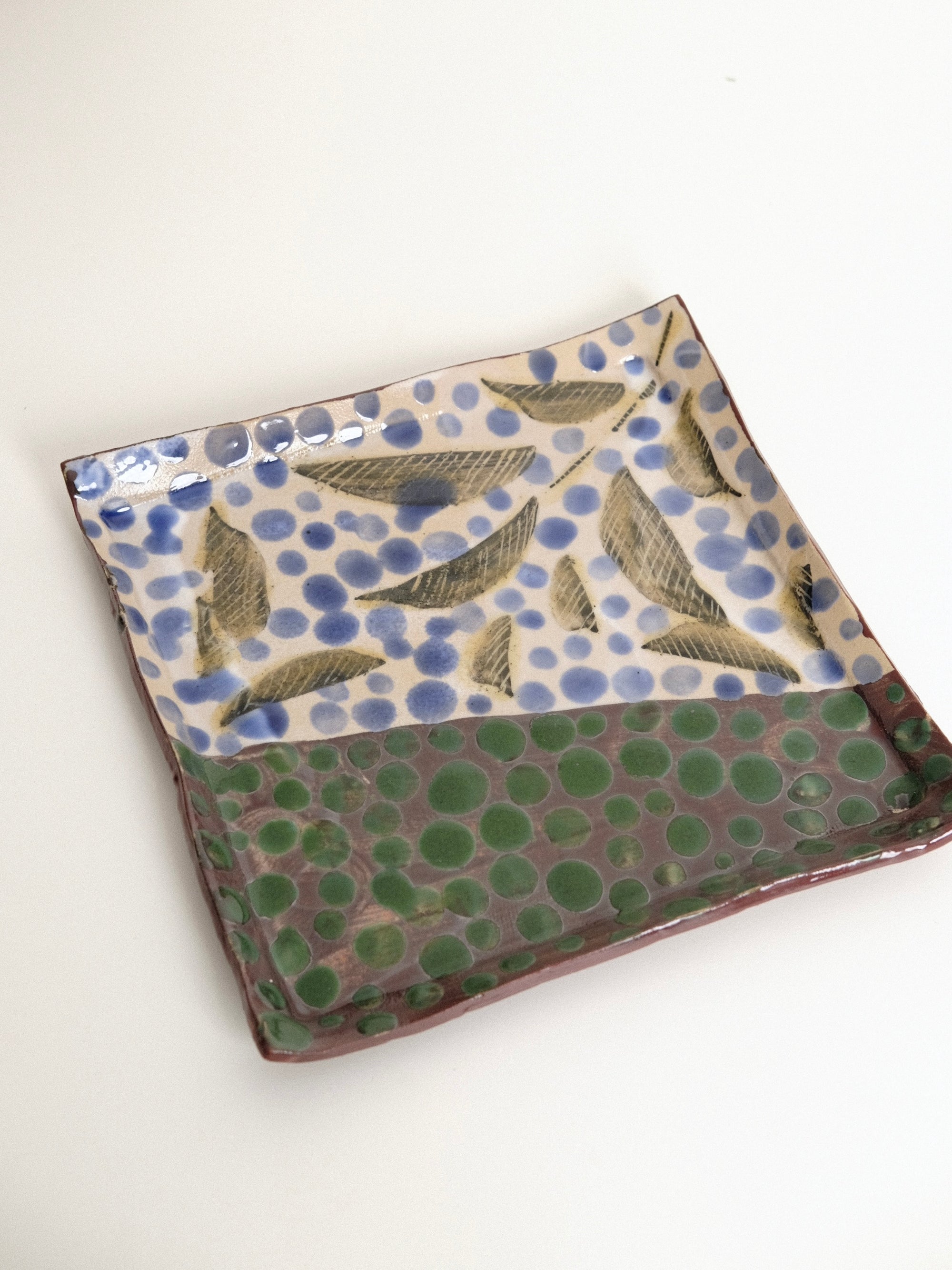 Split Pattern Platter no.2