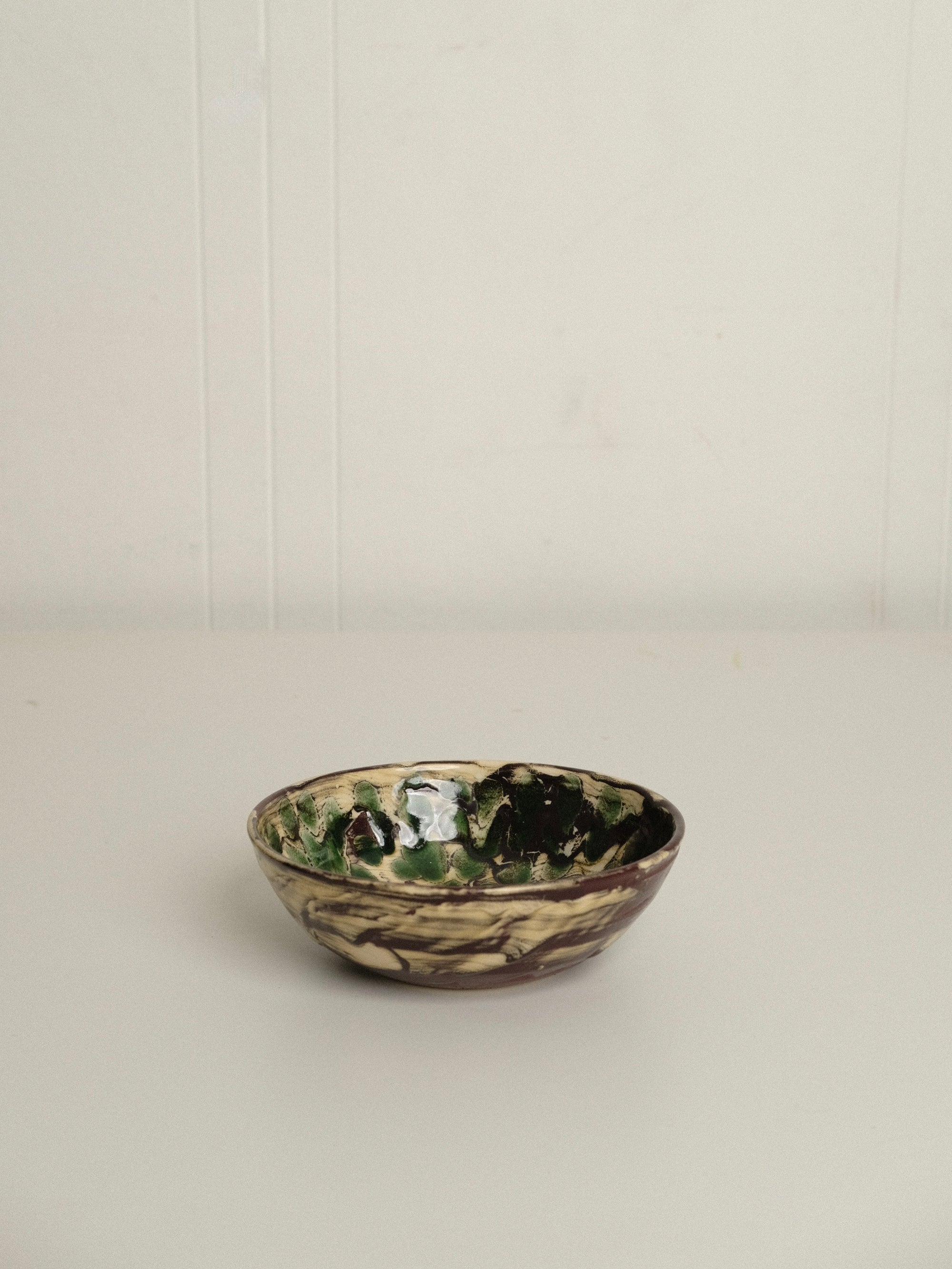 Small Green Polka Dot Bowl