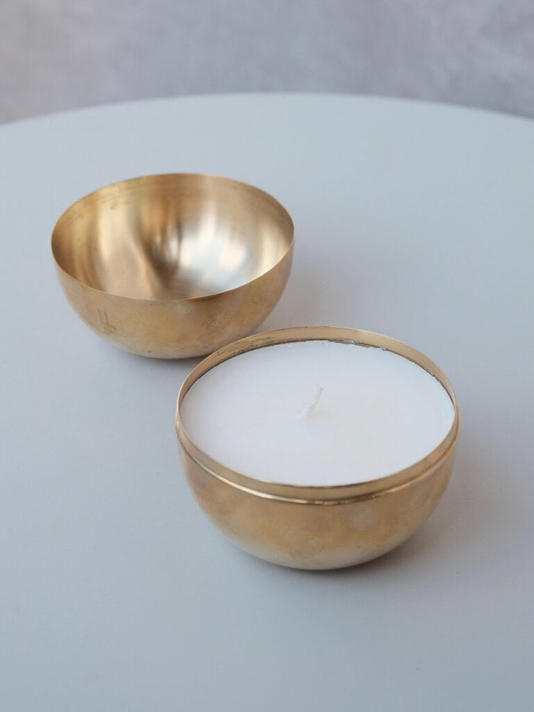 Brass Candle Large – Rhubarb Designs