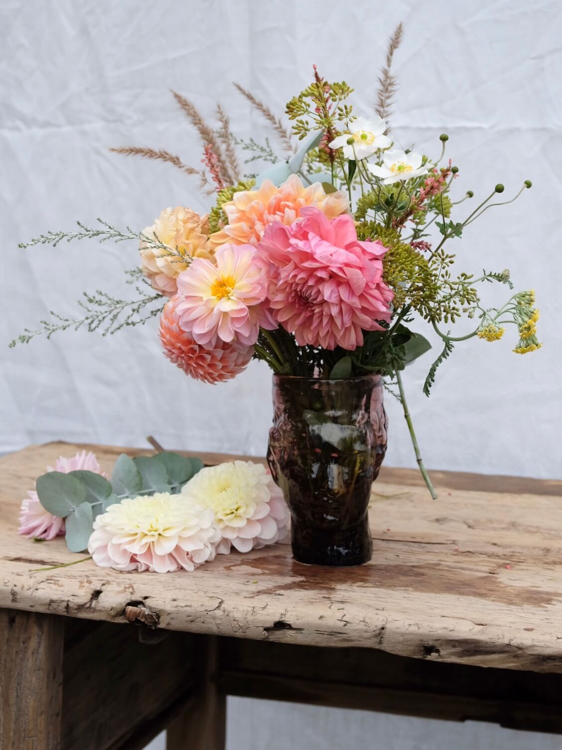 Roma Vase in Raspberry