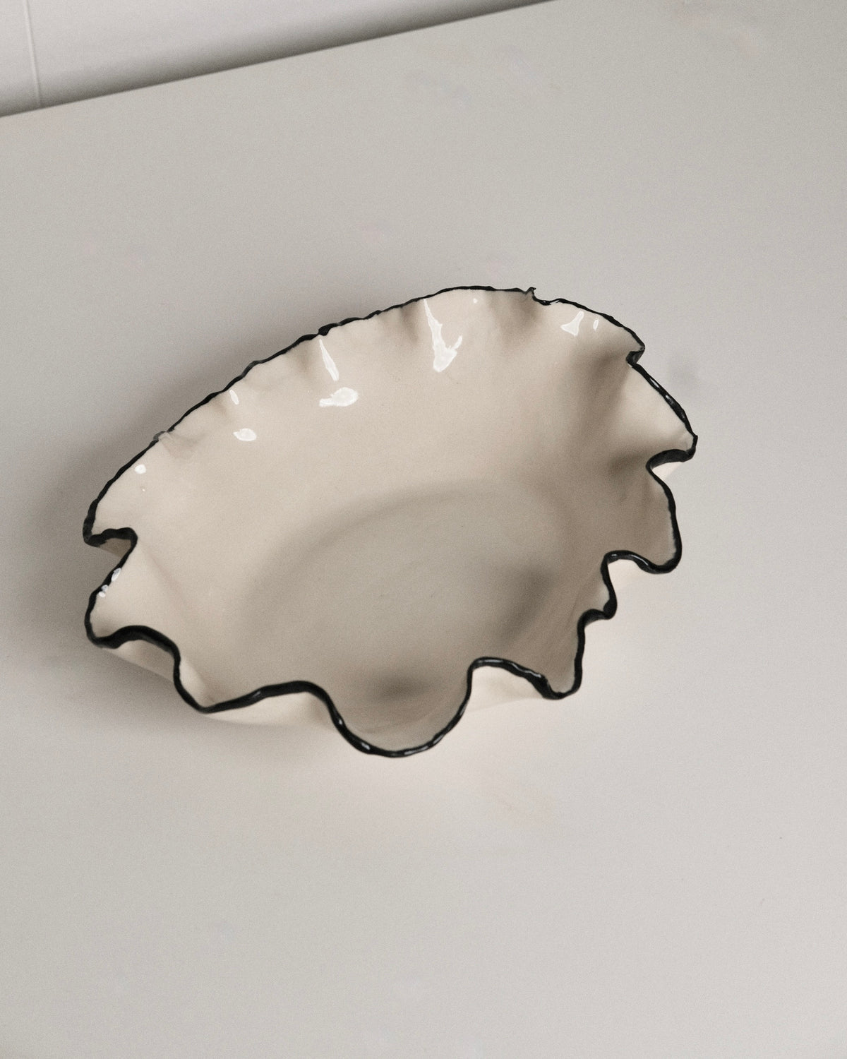 Ruffle Serving Bowl