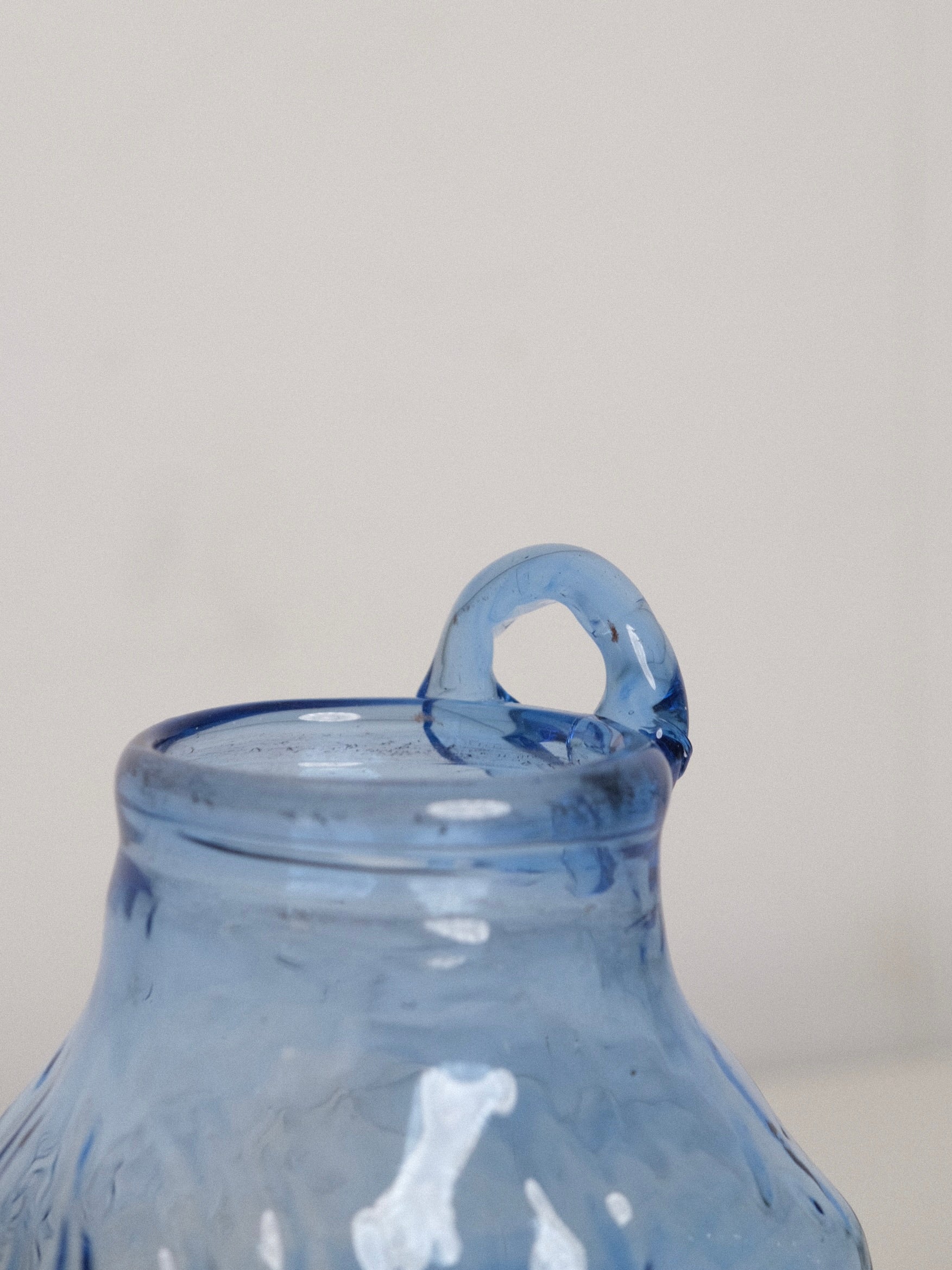 Simon Wall Mounted Vase in Blue Splash