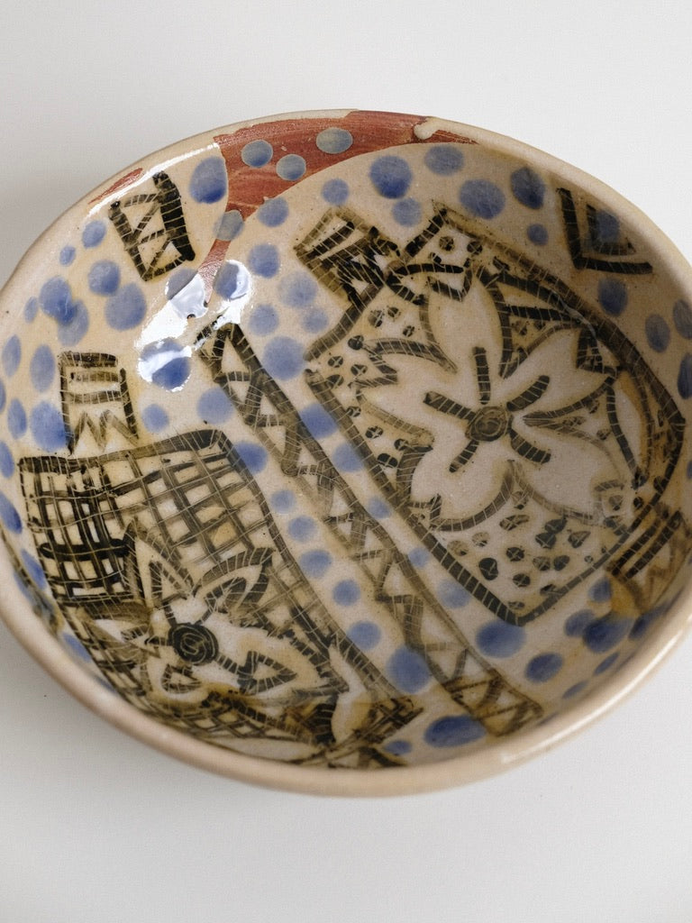 Small Sakura Serving Bowl