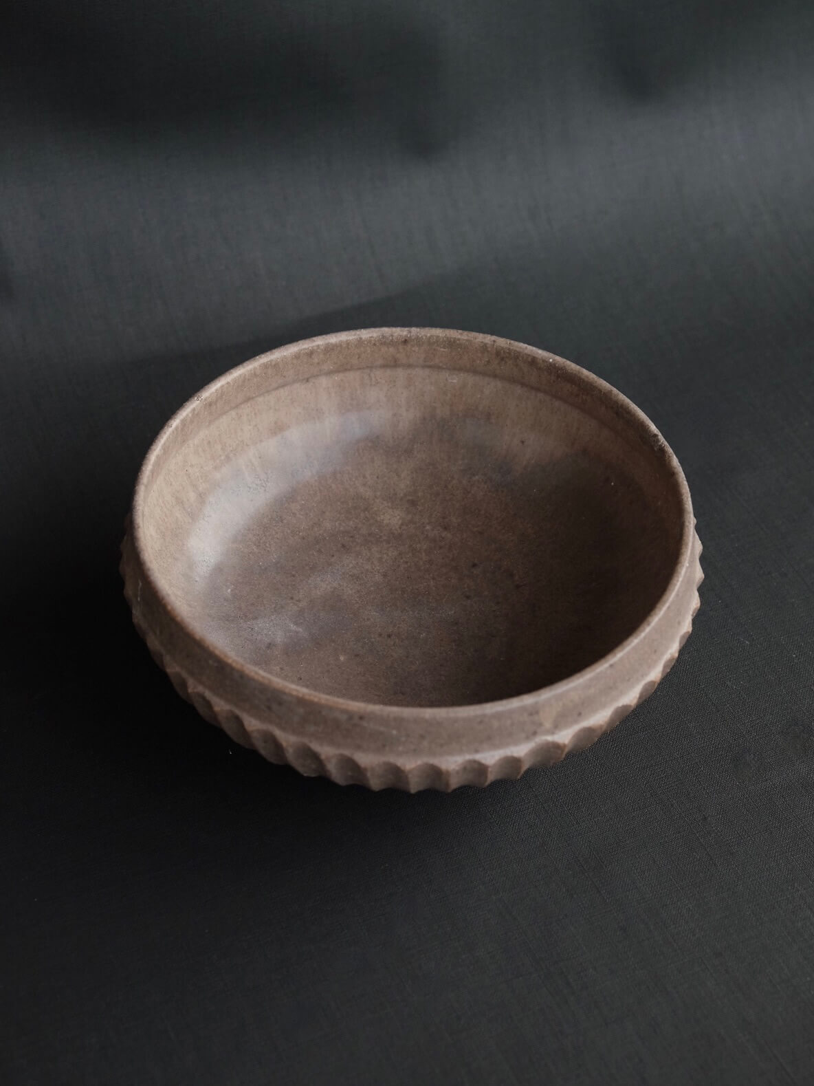 Small Faceted Serving Bowl by Aura May