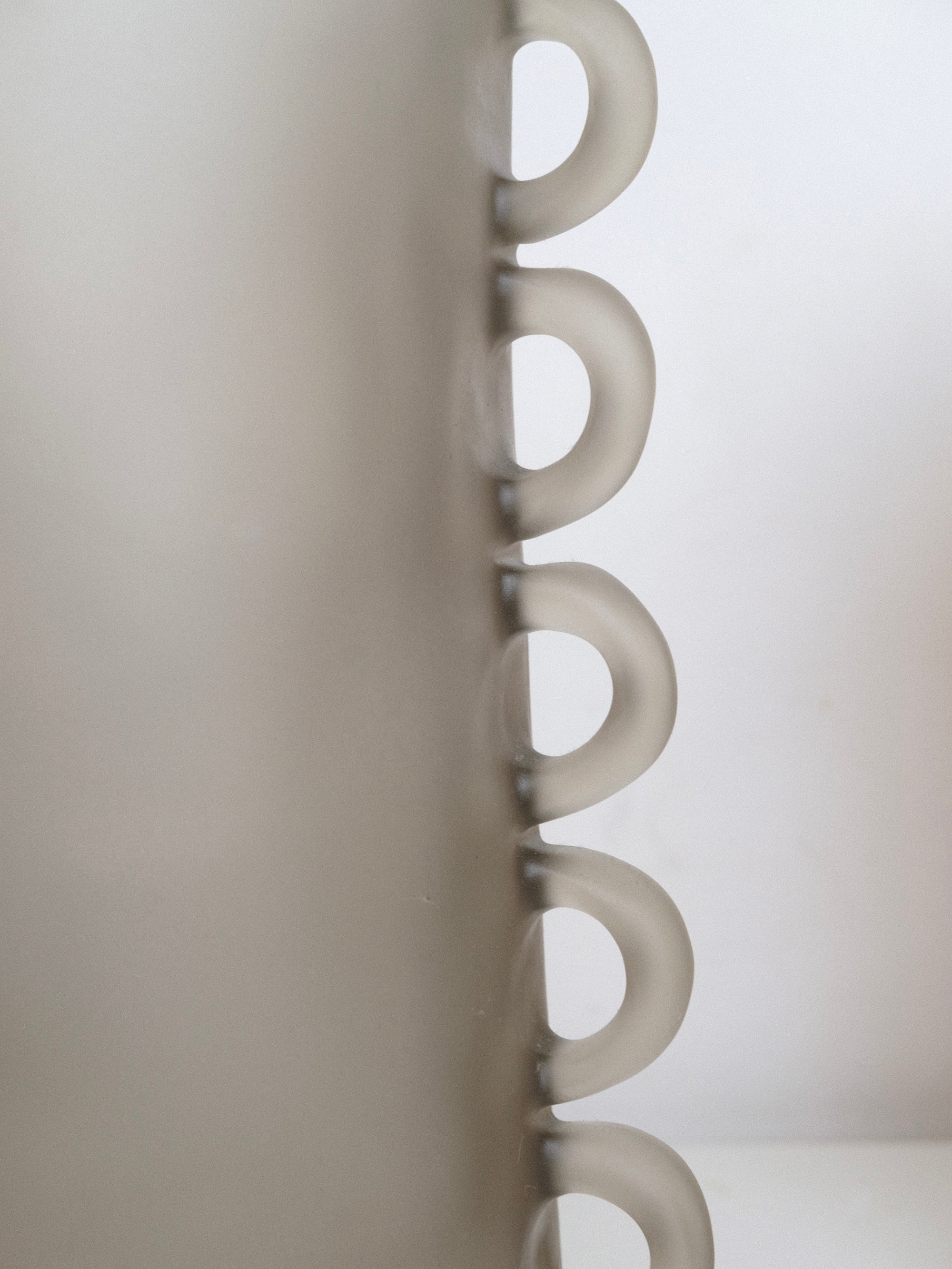 Large Loopy Vase in Grey