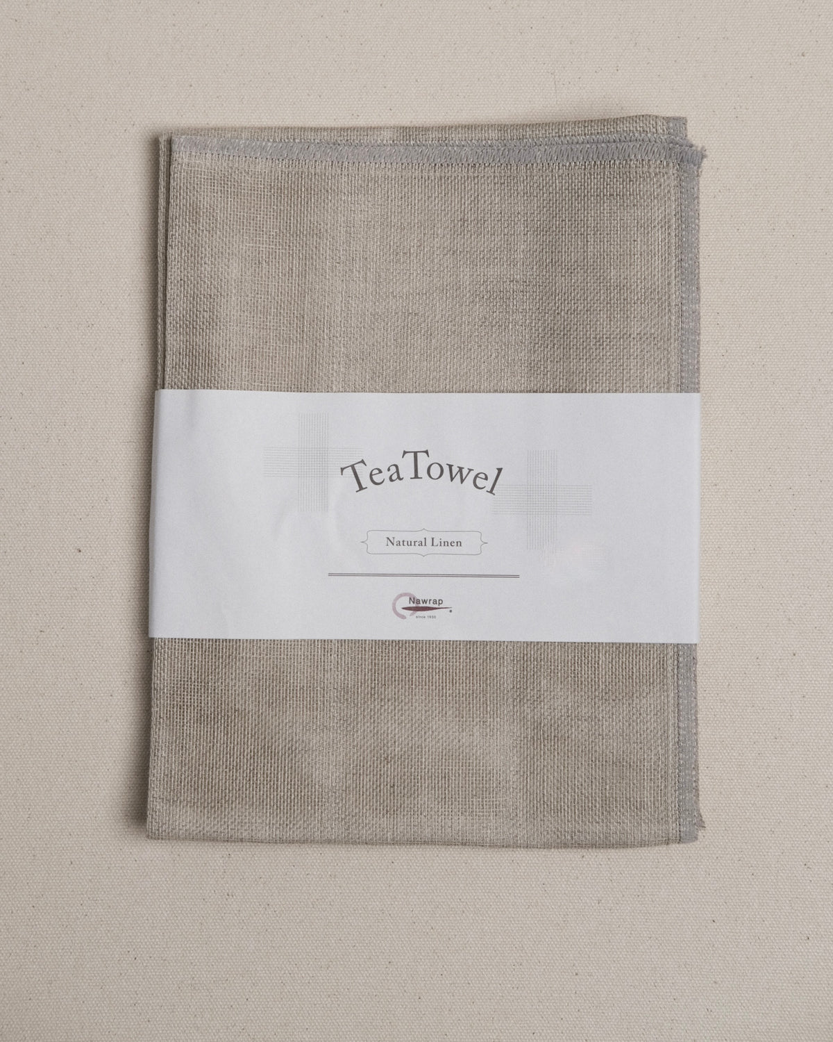 Naturally Dyed Tea Towel in Linen