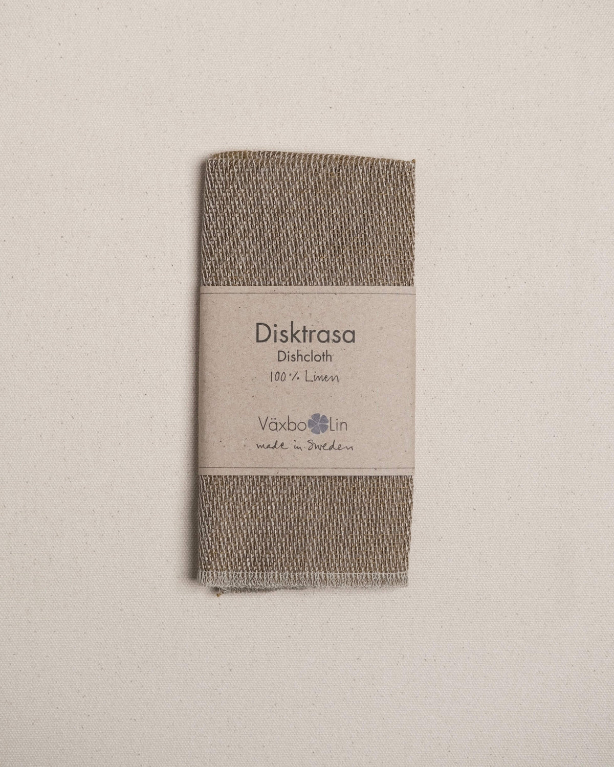 Linen Dishcloth in Ochre