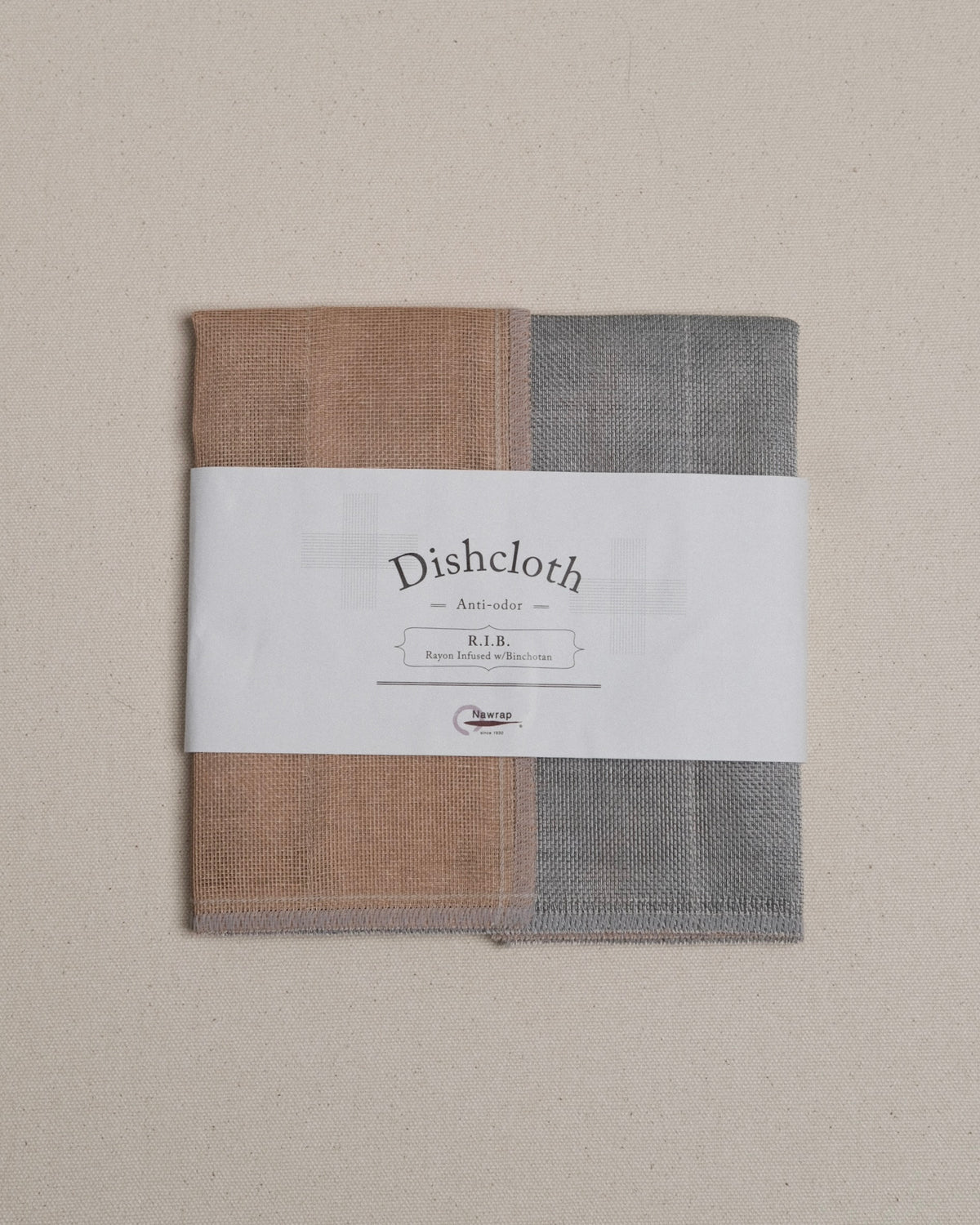 Two Tone Dishcloth in Rust