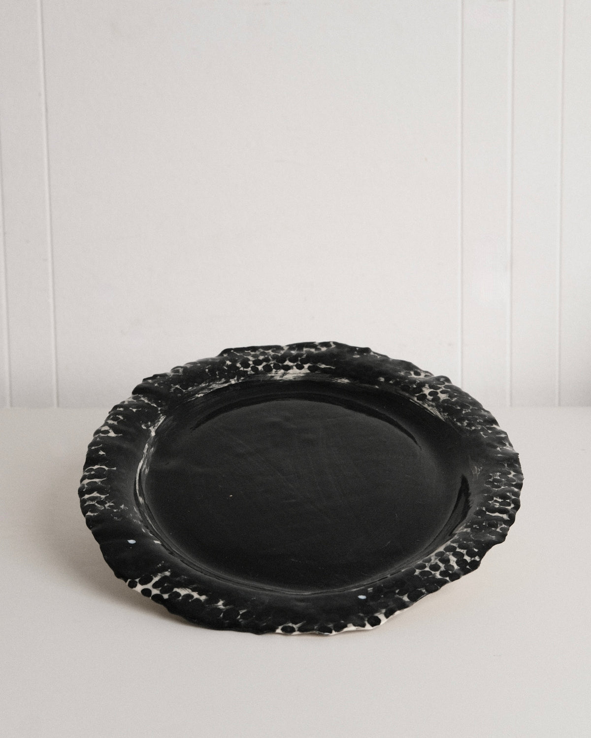 Oval Polka Dot Platter