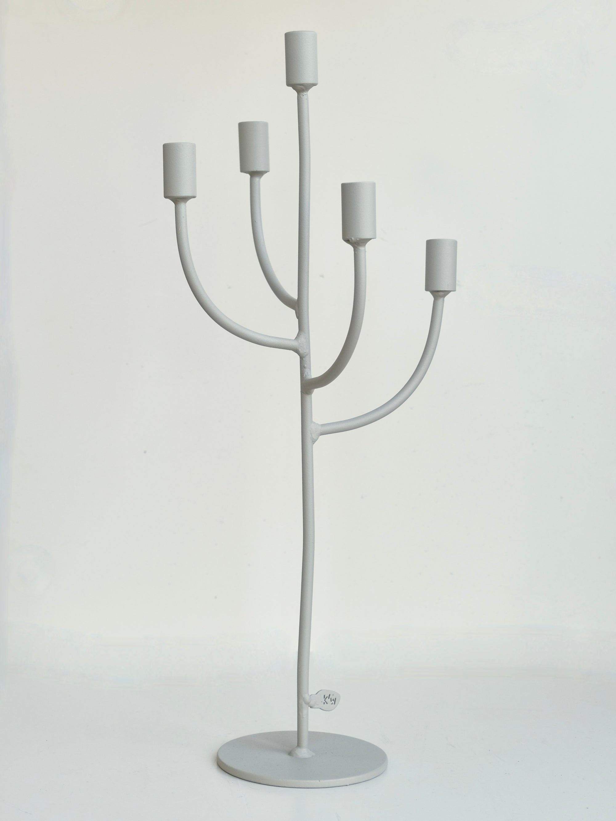 Classic Candlestick in Grey