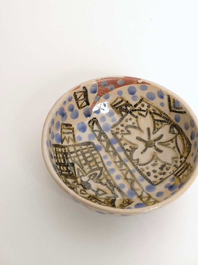 Small Sakura Serving Bowl