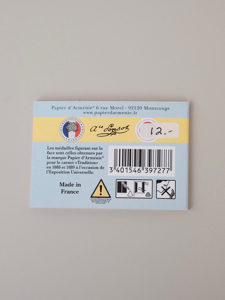 Papier d&#39;Arménie Incense