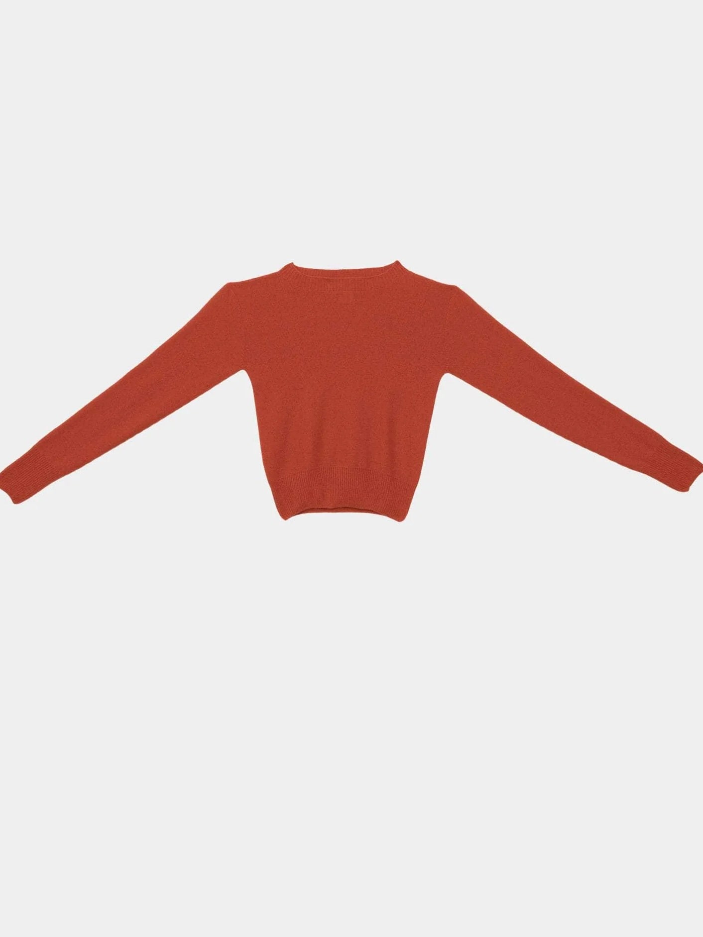 Tier Sweater in Tomato Red