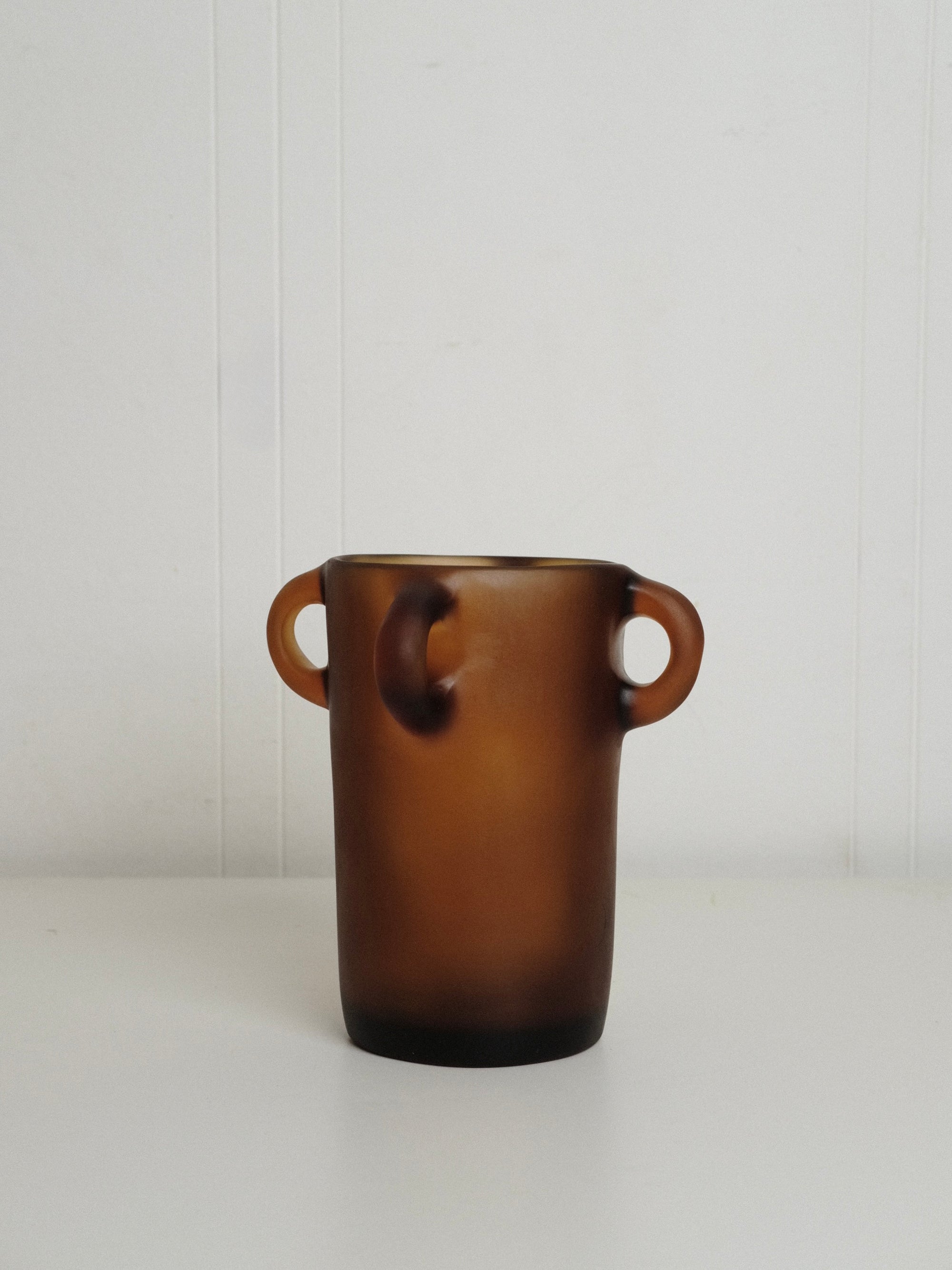 Small Loopy Vase in Amber
