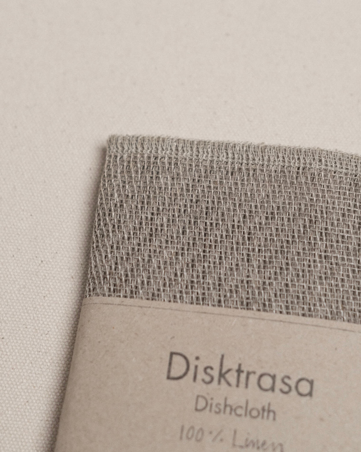 Linen Dishcloth in Natural