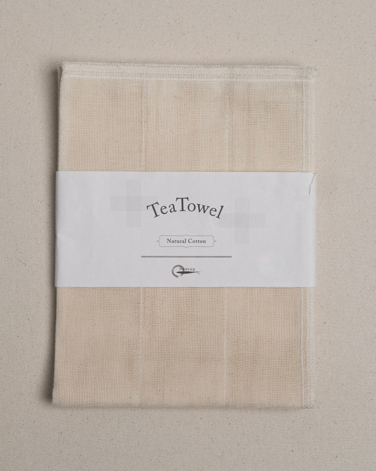 Naturally Dyed Tea Towel in Cotton