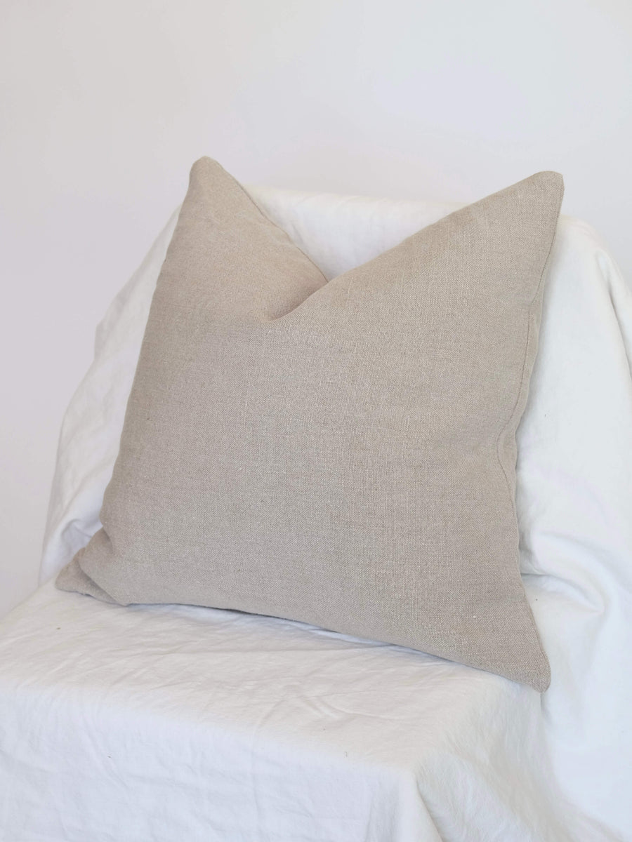 Linen Pillow in Flax by Libeco