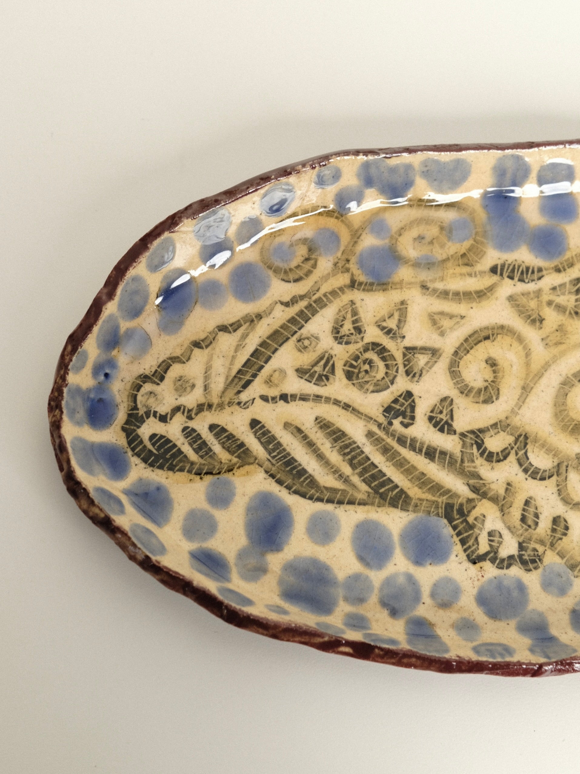 Oval Whale Platter