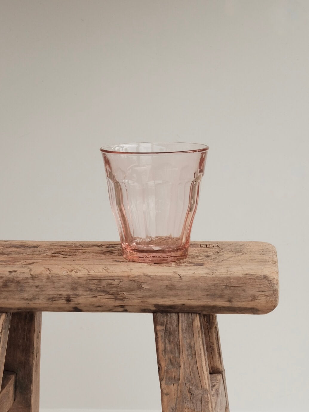 Glass Tumbler in Pink by Duralex