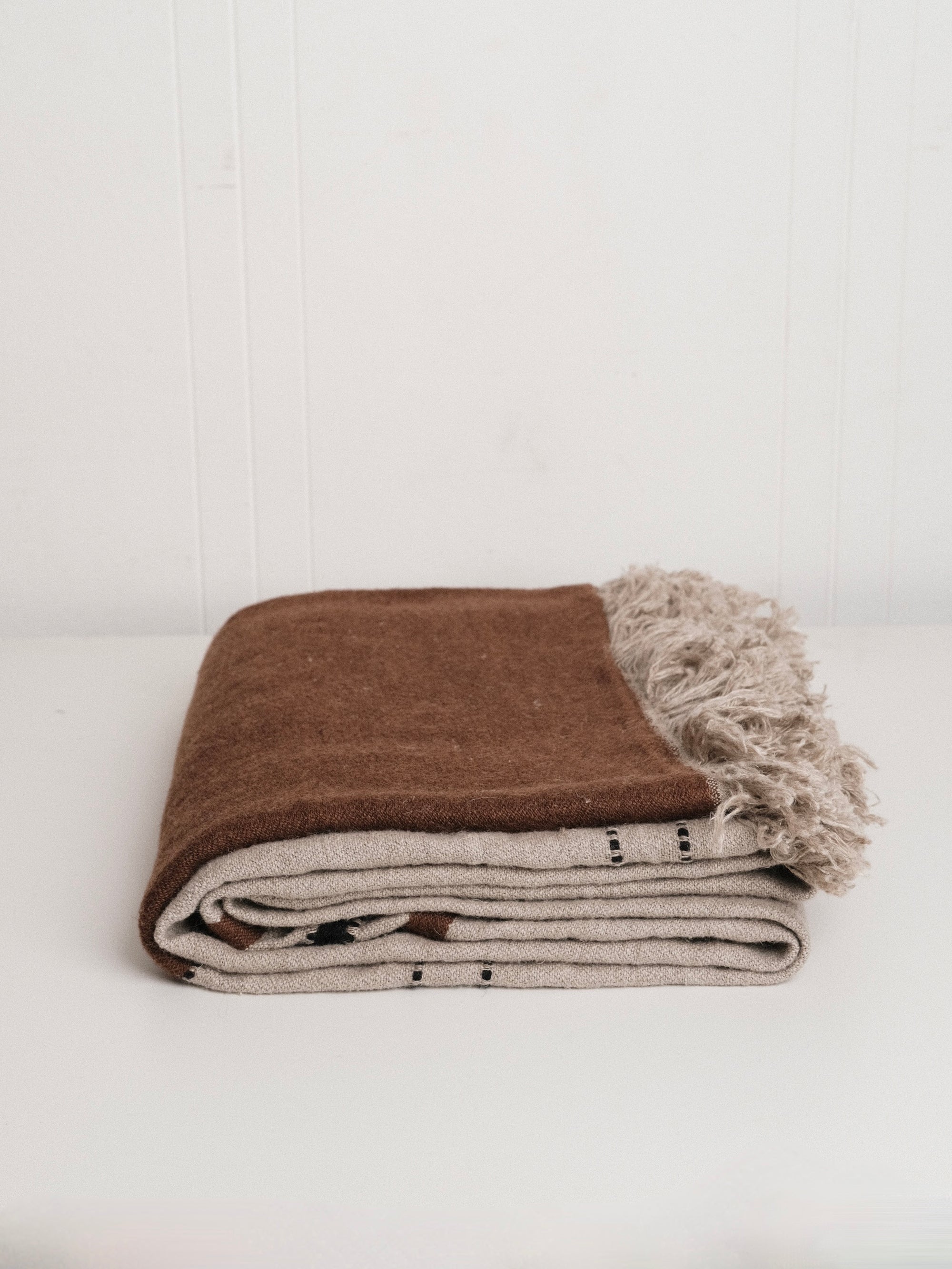 Foundry Linen Wool Throw