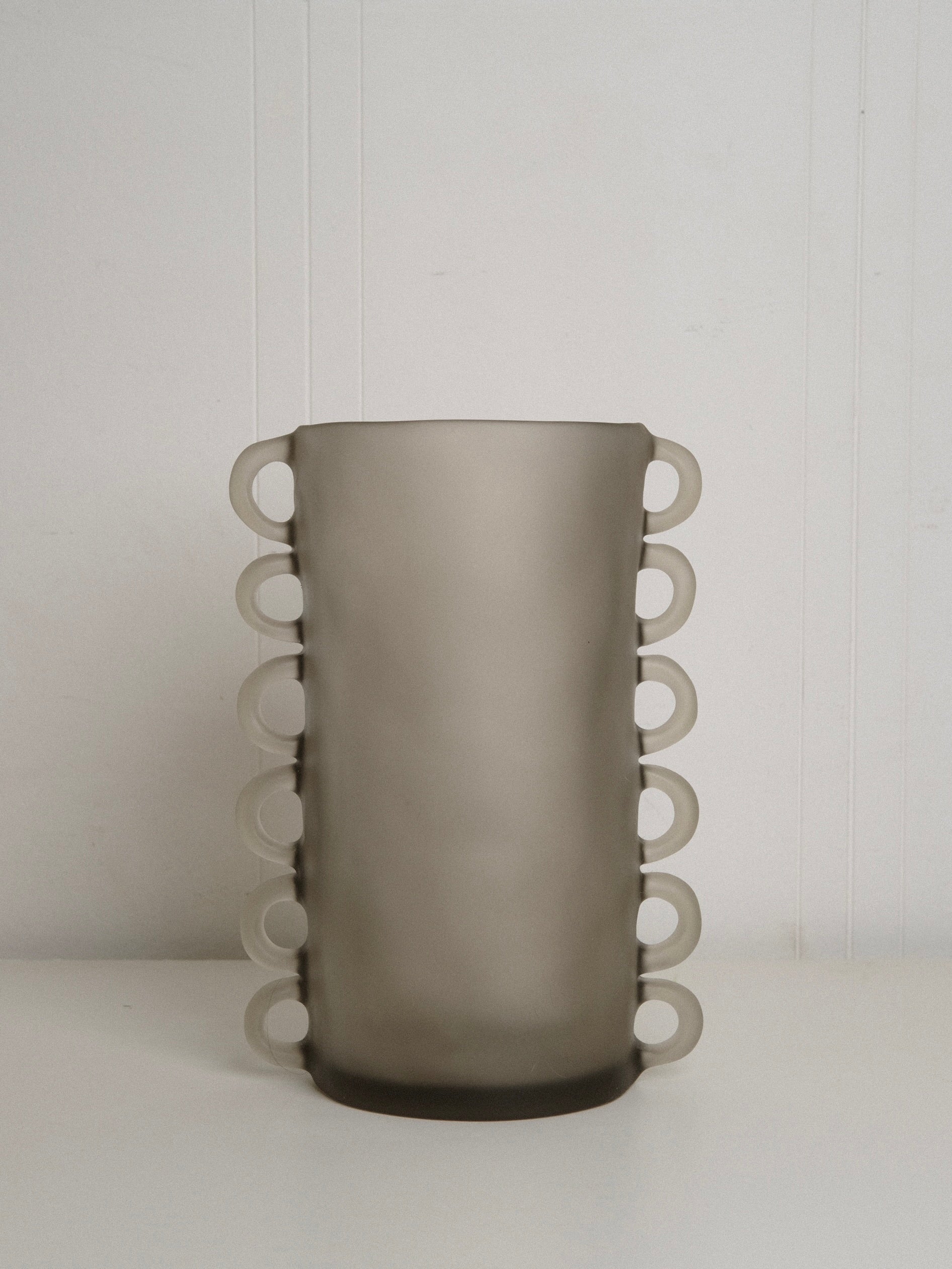 Large Loopy Vase in Grey