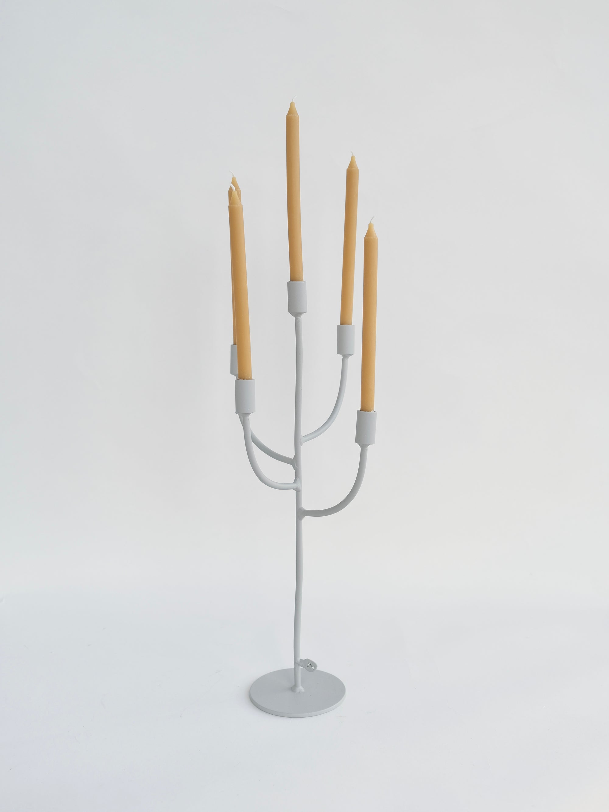 Classic Candlestick in Grey