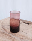 Tall Murano Glass in Raspberry