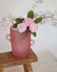 Loopy Vase in Pink by Tina Frey